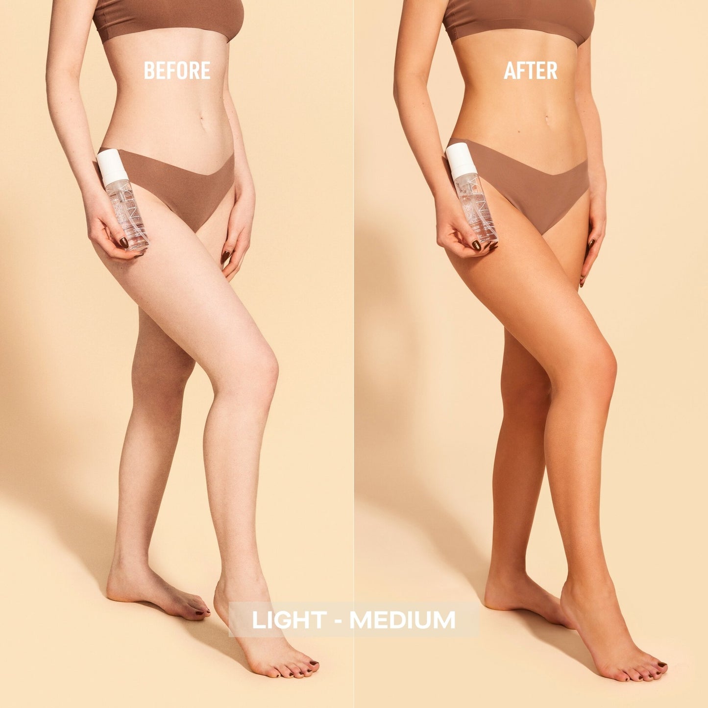 SELF TANNING WATER MOUSSE - LIGHT TO MEDIUM