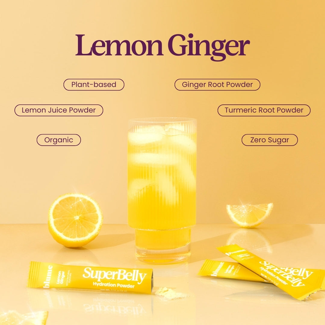 SuperBelly Lemon Ginger