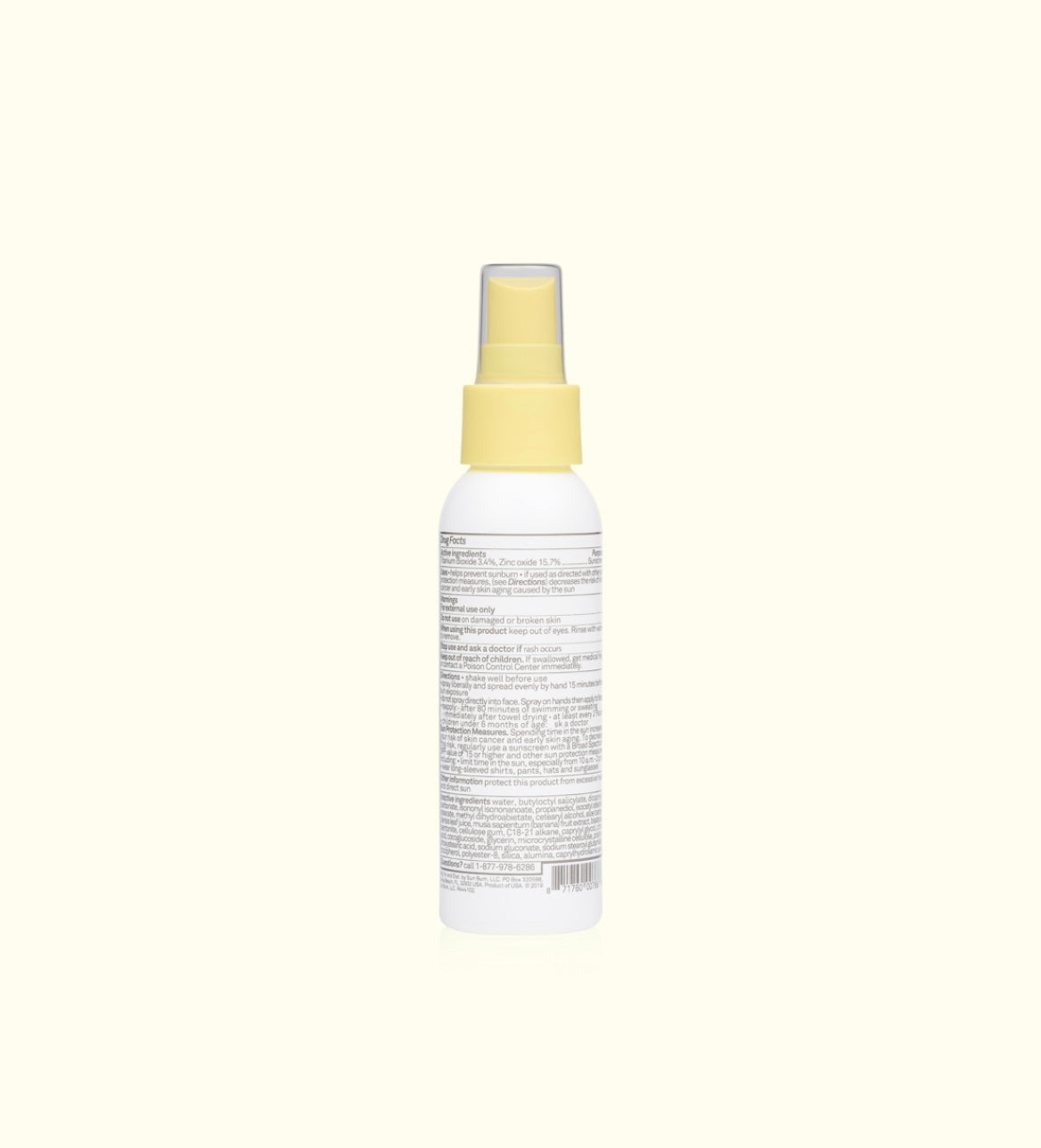 BABY BUM Mineral SPF 50 Sunscreen Spray-Fragrance Free