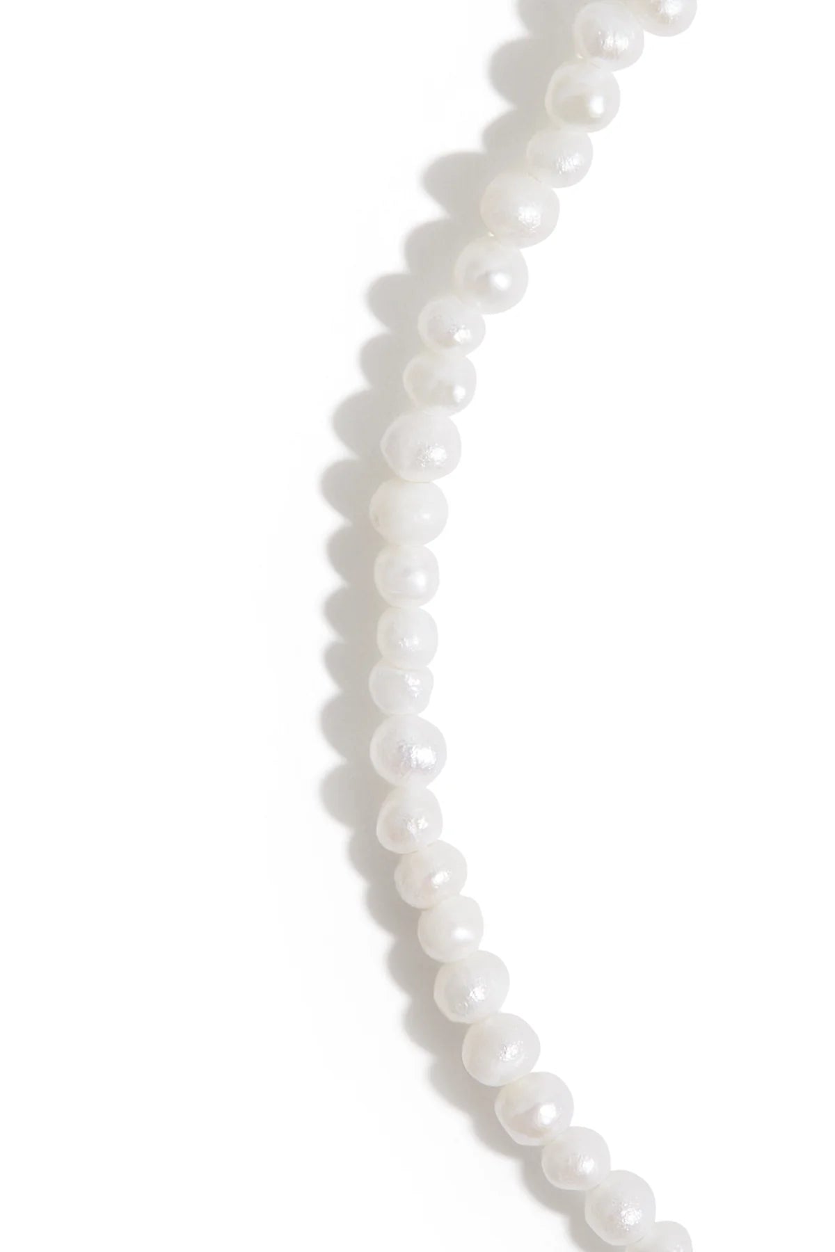 FRESHWATER PEARL BELLY CHAIN IN SILVER
