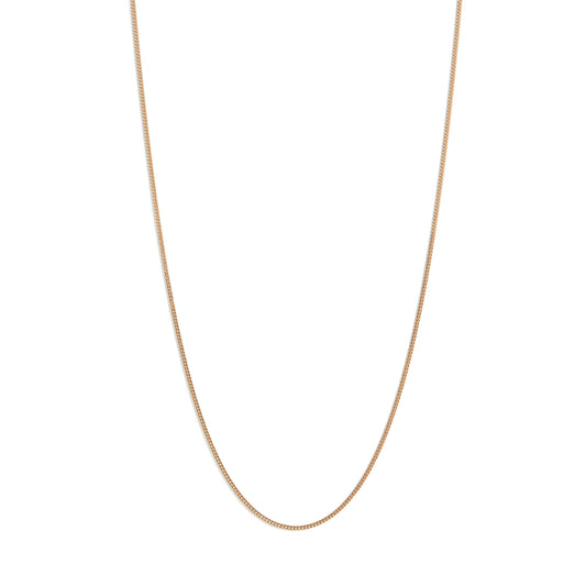 DELICATE CURB NECKLACE IN GOLD