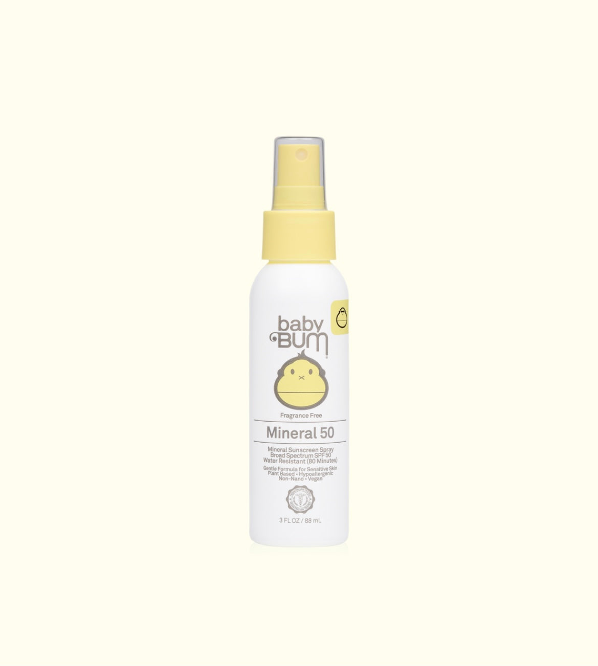 BABY BUM Mineral SPF 50 Sunscreen Spray-Fragrance Free