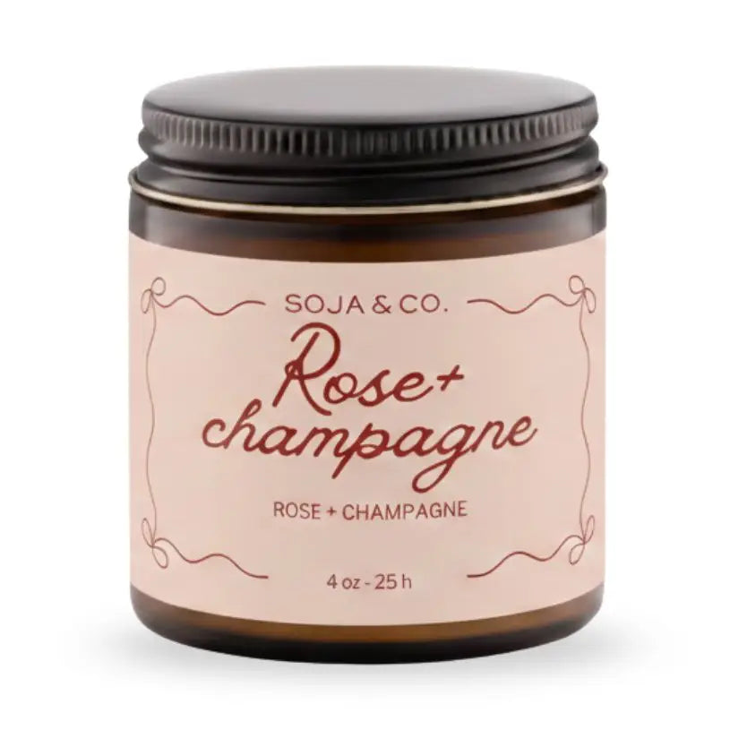 Candle | Rose + Champagne