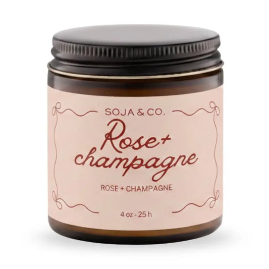 Candle | Rose + Champagne
