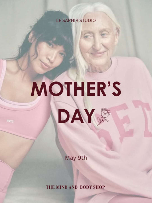 Mother’s day yoga flow with Maripier Saturday May 9th 10:15 am