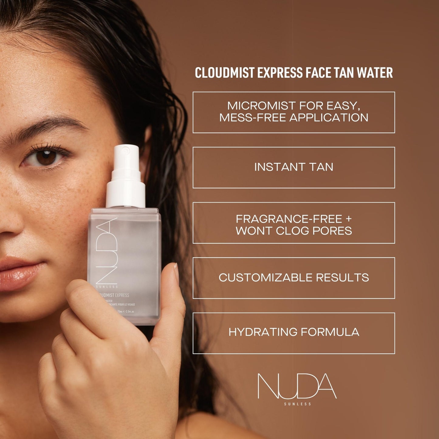 EXPRESS FACE TAN WATER - CLOUDMIST EXPRESS