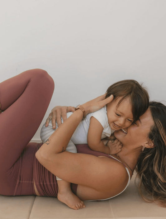 Mom & baby yoga with Emily Wednesday 11:45-12:45