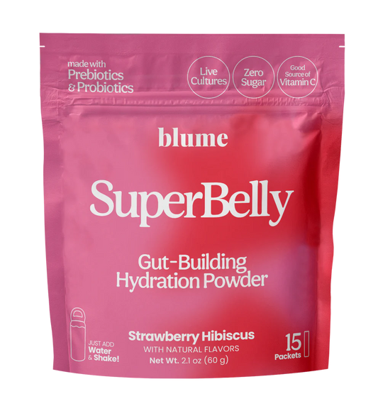SuperBelly Strawberry Hibiscus