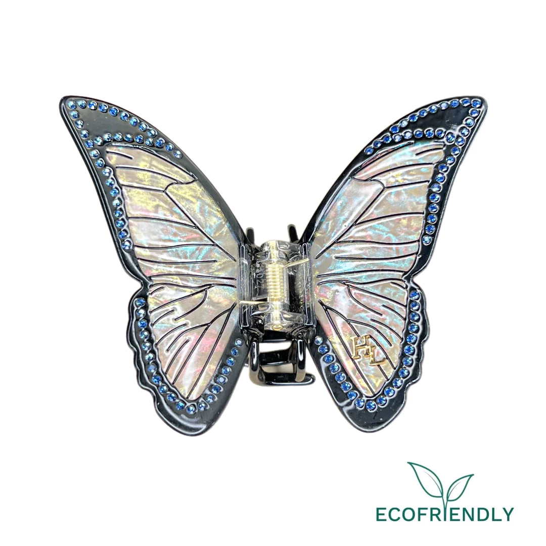 Ecofriendly Acetate XL Butterfly - Pearl