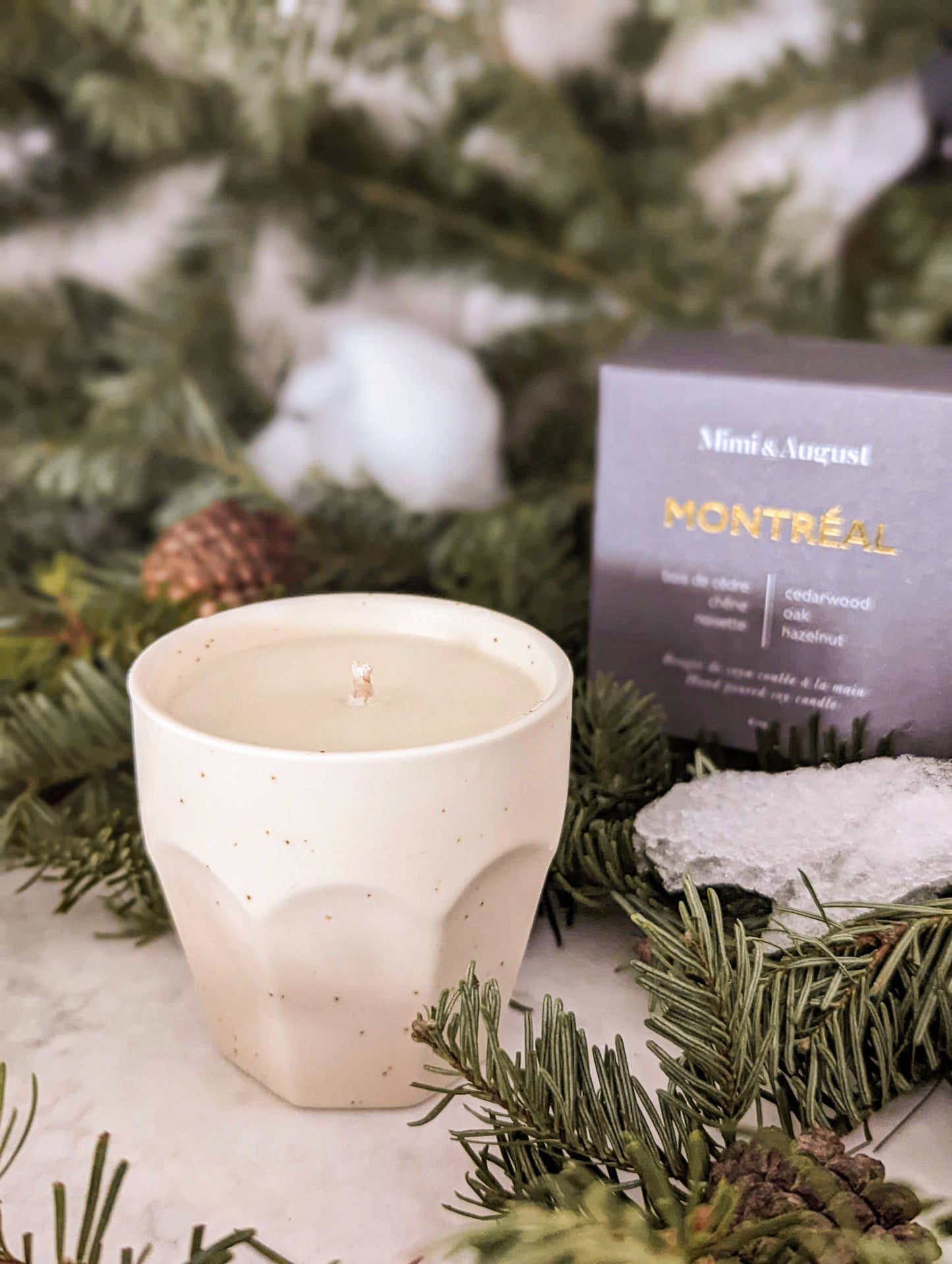 Montreal Organic Soy Reusable Candle