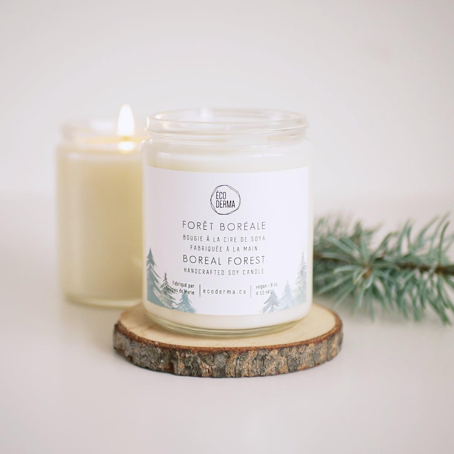 Boreal Forest soy candle