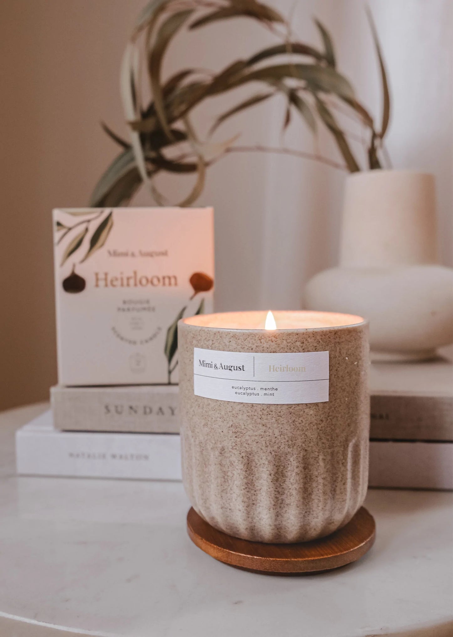 Heirloom reusable candle