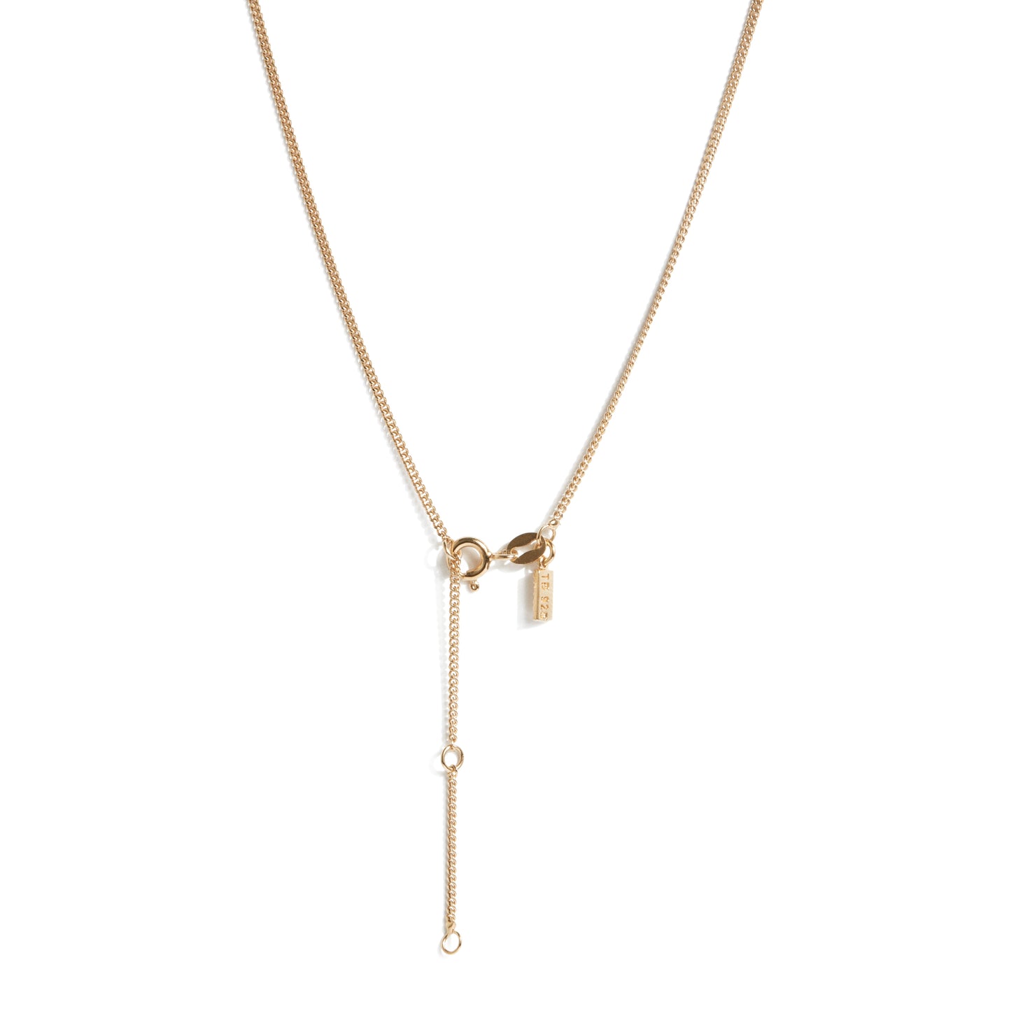 DELICATE CURB NECKLACE IN GOLD