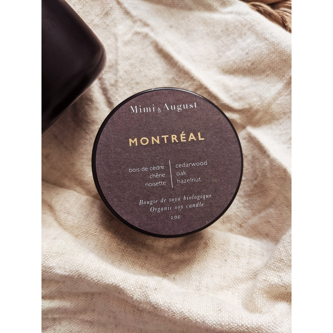 Montreal Organic Soy Reusable Candle